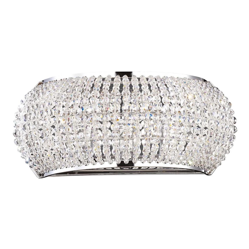 Ideal Lux - LED-seinävalaisin PASHA 3xG9/3W/230V kiiltävä kromi