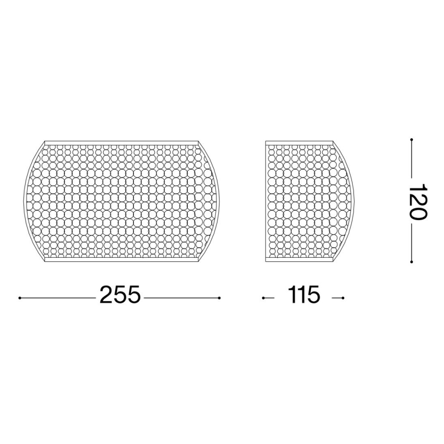 Ideal Lux - LED-seinävalaisin PASHA 3xG9/3W/230V kiiltävä kromi