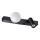 Ideal Lux - LED-seinävalaisin PING PONG 2xLED/3W/230V CRI 90 musta