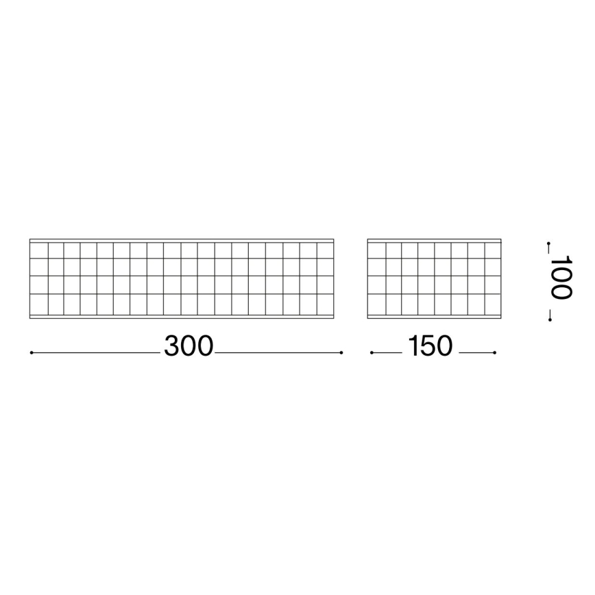 Ideal Lux - LED-seinävalaisin ROMA 2xG9/3W/230V kiiltävä kromi