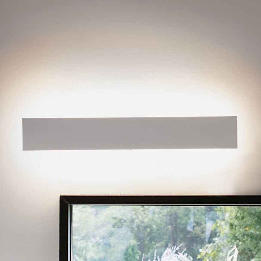 Ideal Lux - LED-seinävalaisin ZIG ZAG LED/23W/230V 53 cm CRI 90 valkoinen
