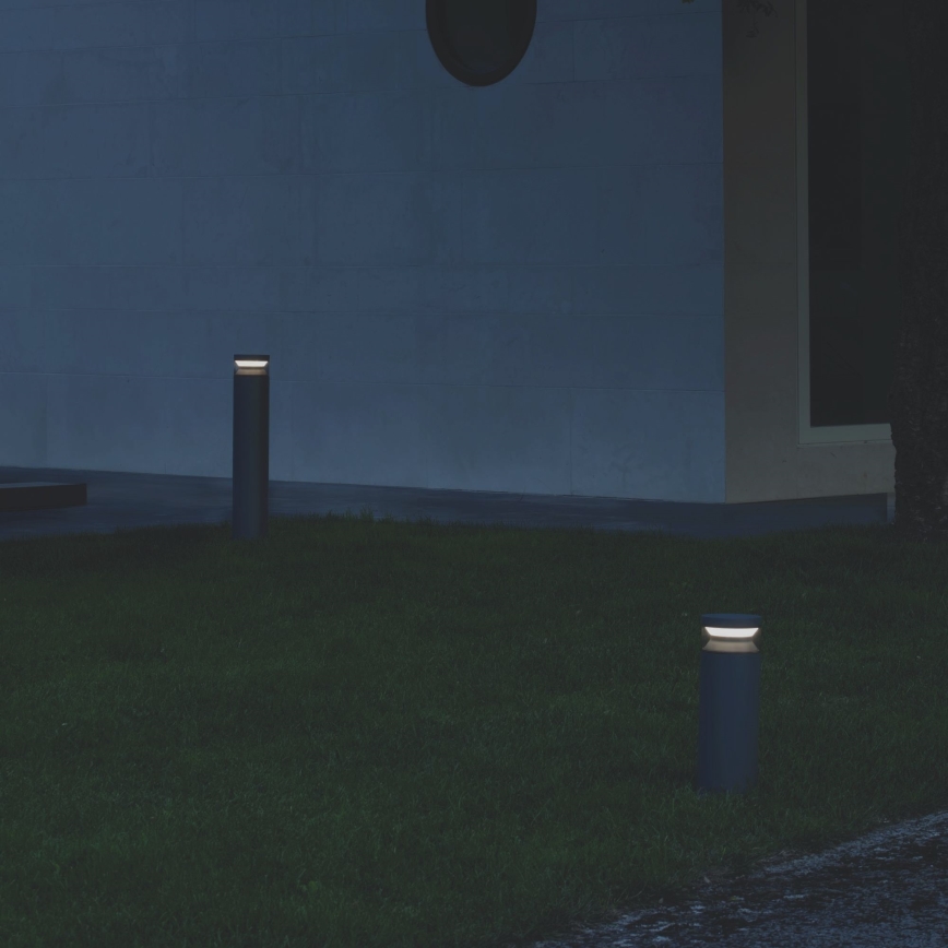 Ideal Lux - LED-ulkolamppu BOEING LED/14W/230V halkaisija 70 cm CRI 90 IP65 musta