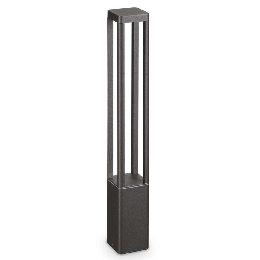 Ideal Lux - LED-ulkolamppu TIFONE LED/8,5W/230V 65,5 cm IP65 antrasiitti