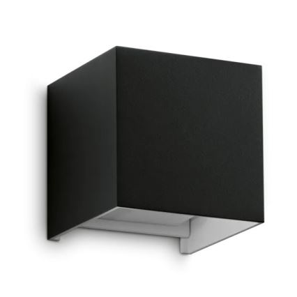 Ideal Lux - LED-ulkoseinävalaisin ATOM LED/12W/230V CRI 90 IP54 musta