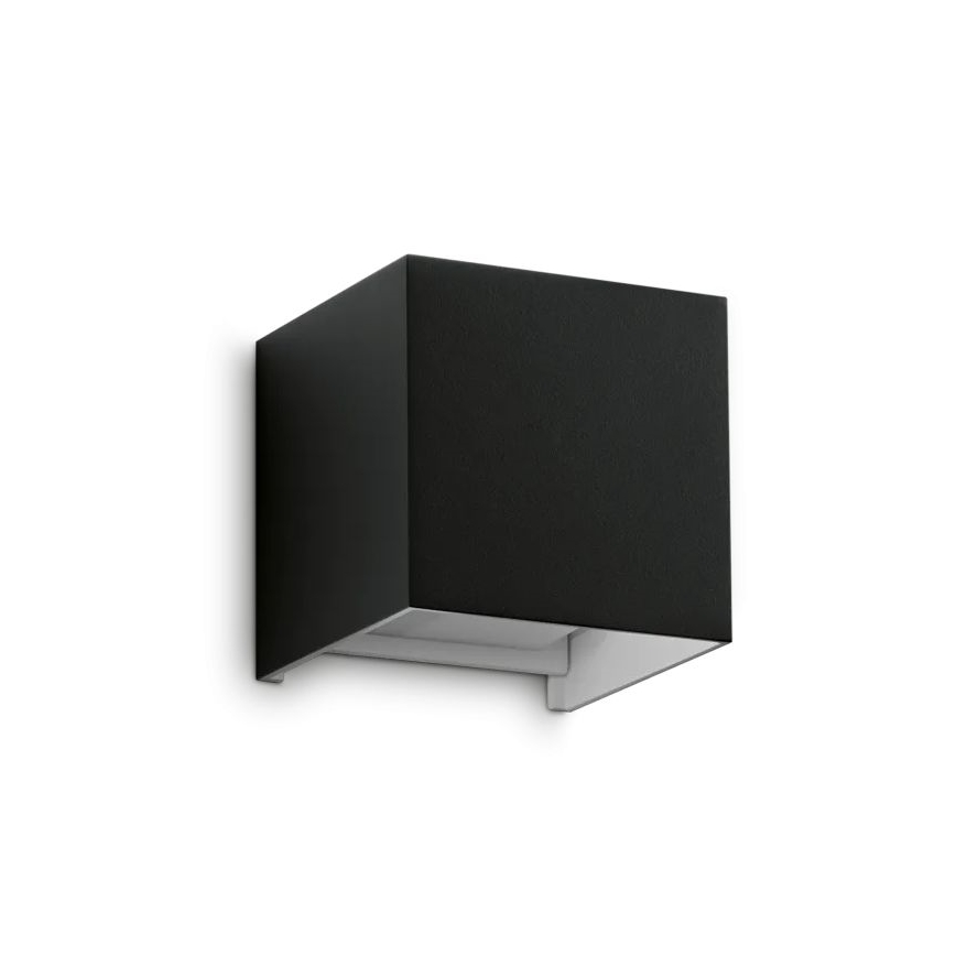 Ideal Lux - LED-ulkoseinävalaisin ATOM LED/12W/230V CRI 90 IP54 musta
