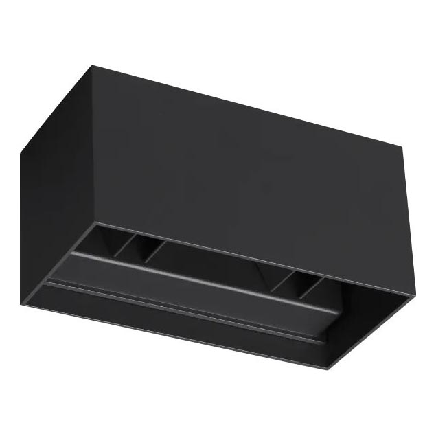 Ideal Lux - LED-ulkoseinävalaisin ATOM LED/25W/230V CRI 90 IP54 musta