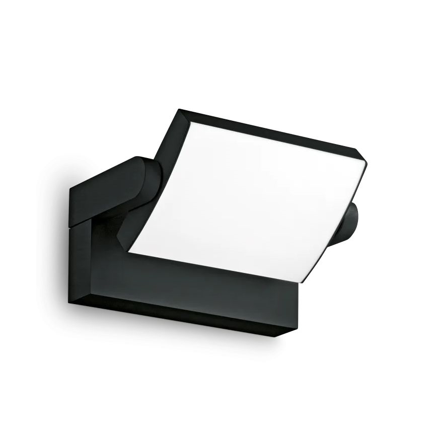 Ideal Lux - LED-ulkoseinävalaisin SWIPE LED/21W/230V CRI 90 IP54 musta