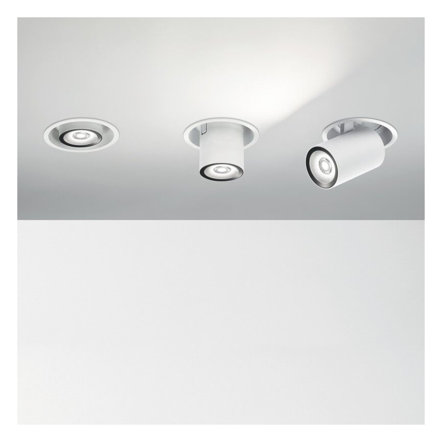 Ideal Lux - LED Upotettu kohdevalo NOVA LED/12W/230V CRI90 musta
