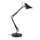 Ideal Lux - Pöytävalaisin 1xE27/42W/230V musta