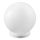 Ideal Lux - Pöytävalaisin CARTA 1xE27/25W/230V halkaisija 30 cm valkoinen