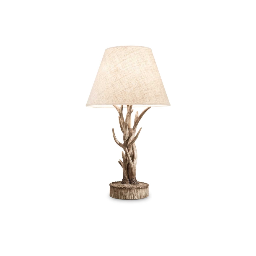 Ideal Lux - Pöytävalaisin CHALET 1xE27/60W/230V sarvet