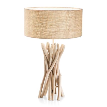 Ideal Lux - Pöytävalaisin DRIFTWOOD 1xE27/60W/230V guava