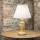 Ideal Lux - Pöytävalaisin FIRENZE 1xE14/40W/230V valkoinen/kulta