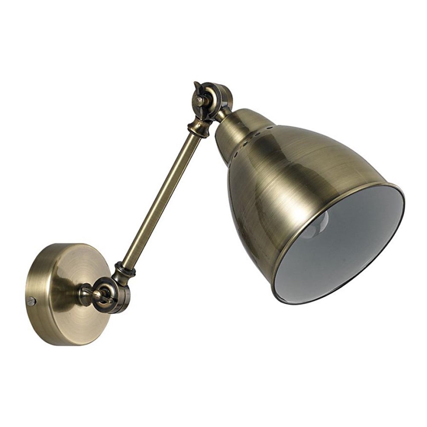 Ideal Lux - Seinävalaisin 1xE27/60W/230V pronssi