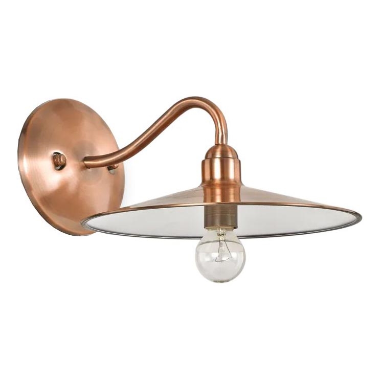 Ideal Lux - Seinävalaisin CANTINA 1xE14/40W/230V kupari
