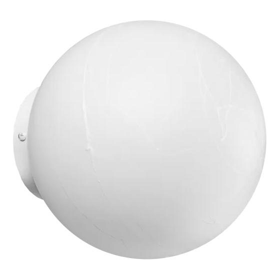 Ideal Lux - Seinävalaisin CARTA 1xE27/25W/230V halkaisija 20 cm valkoinen