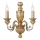 Ideal Lux - Seinävalaisin FIRENZE 2xE14/40W/230V kulta