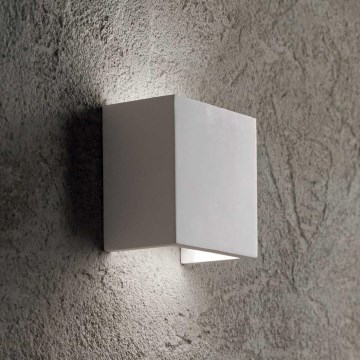 Ideal Lux - Seinävalaisin FLASH GESSO 1xG9/40W/230V valkoinen
