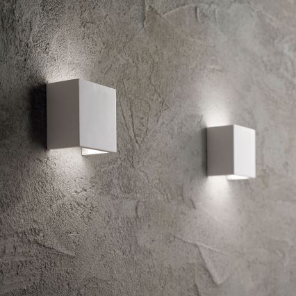 Ideal Lux - Seinävalaisin FLASH GESSO 1xG9/40W/230V valkoinen