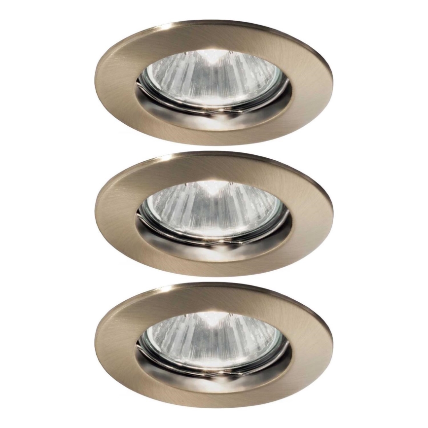 Ideal Lux - SETTI 3x Upotettu valo 1xGU10/50W/230V