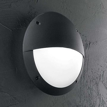 Ideal Lux - Työvalo 1xE27/23W/230V IP66 musta