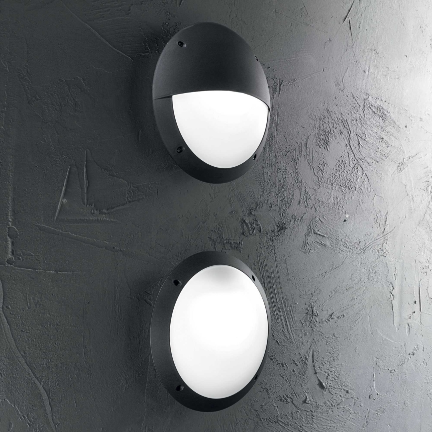 Ideal Lux - Työvalo 1xE27/23W/230V IP66 musta