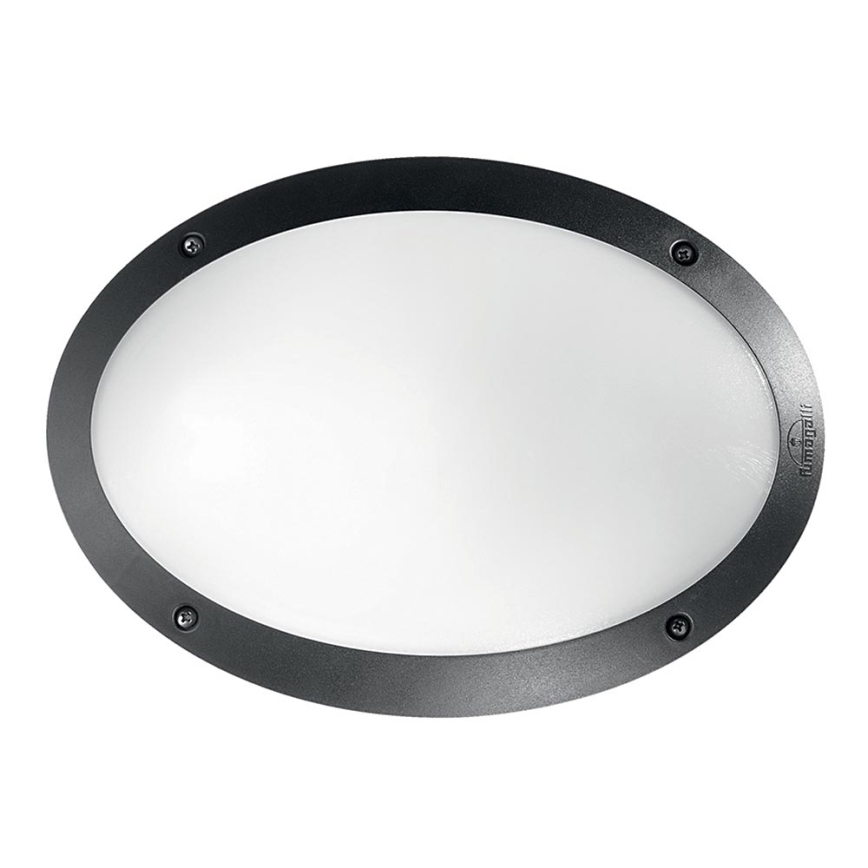Ideal Lux - Työvalo 1xE27/23W/230V IP66 musta