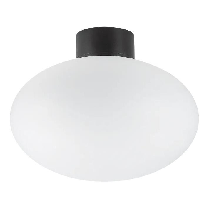 Ideal Lux - Ulkokattovalaisin CLIO 1xE27/42W/230V IP44 musta