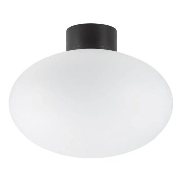 Ideal Lux - Ulkokattovalo CLIO 1xE27/42W/230V IP44 musta