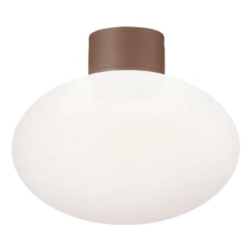 Ideal Lux - Ulkokattovalo CLIO 1xE27/42W/230V IP44 ruskea