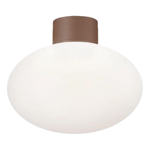 Ideal Lux - Ulkokattovalo CLIO 1xE27/42W/230V IP44 ruskea