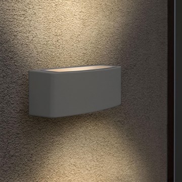 Ideal Lux - Ulkoseinävalaisin ANDROMEDA 1xE27/60W/230V IP55 antrasiitti