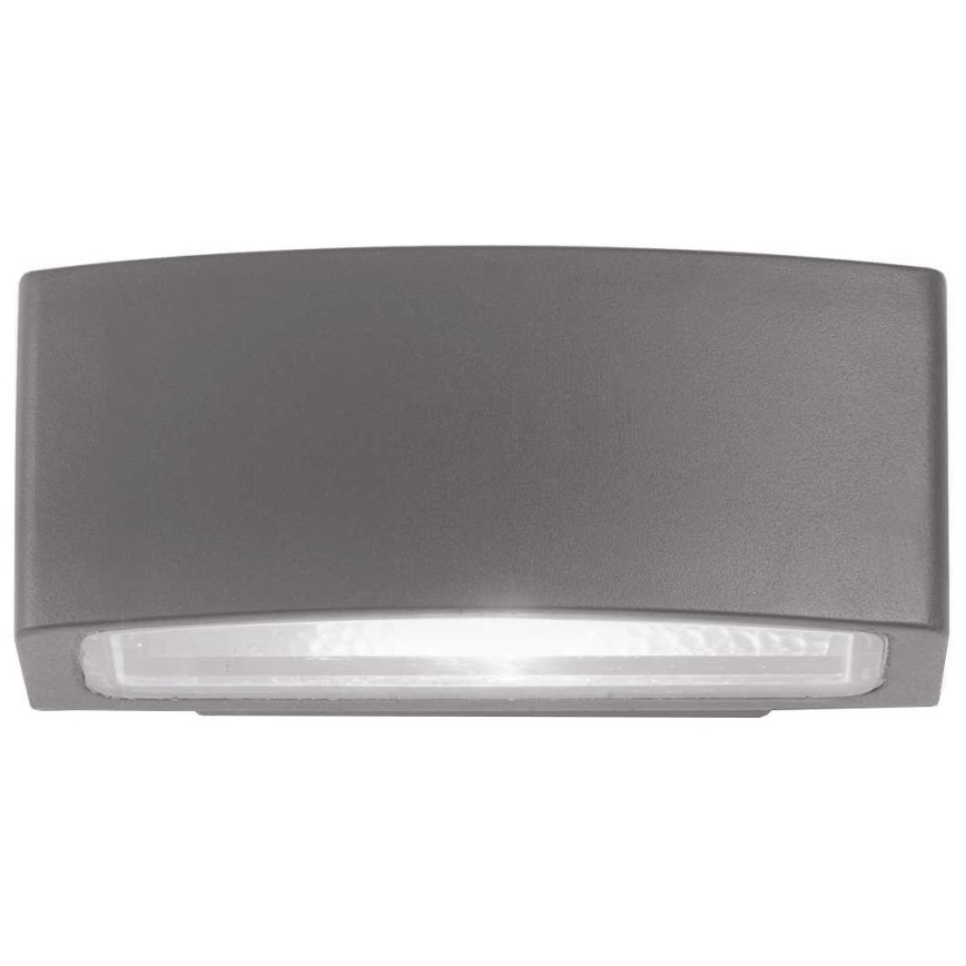 Ideal Lux - Ulkoseinävalaisin ANDROMEDA 1xE27/60W/230V IP55 antrasiitti
