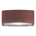 Ideal Lux - Ulkoseinävalaisin ANDROMEDA 1xE27/60W/230V IP55 ruskea