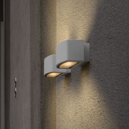 Ideal Lux - Ulkoseinävalaisin ANDROMEDA 1xE27/60W/230V IP55 valkoinen