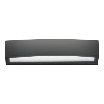 Ideal Lux - Ulkoseinävalaisin ANDROMEDA 2xE27/60W/230V IP55 musta