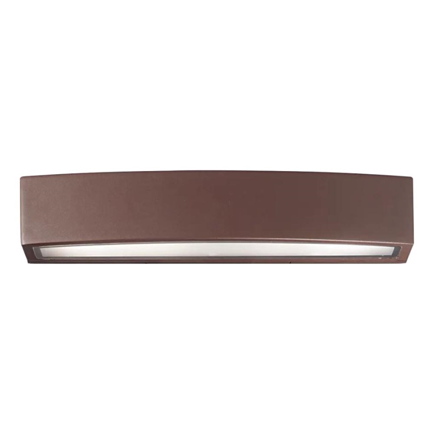Ideal Lux - Ulkoseinävalaisin ANDROMEDA 2xE27/60W/230V IP55 ruskea