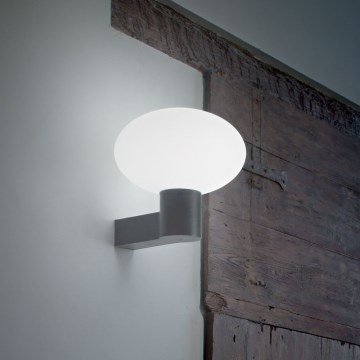 Ideal Lux - Ulkoseinävalaisin CLIO 1xE27/42W/230V IP44 antrasiitti