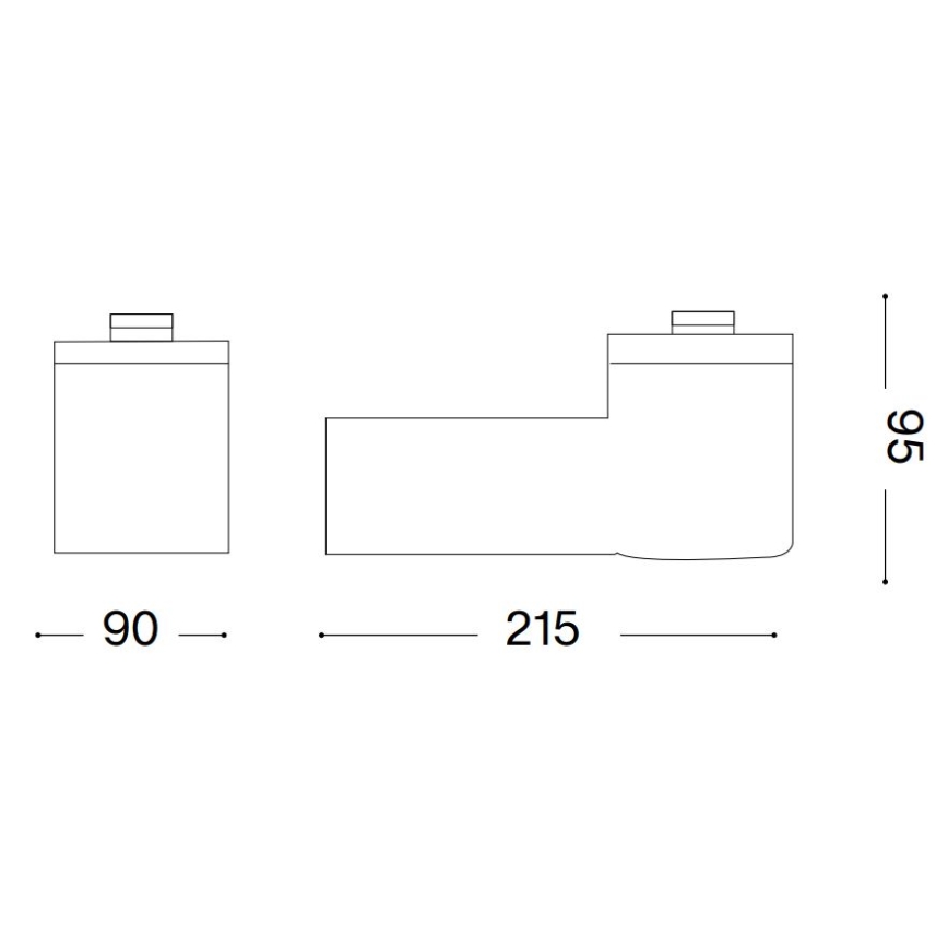 Ideal Lux - Ulkoseinävalaisin CLIO 1xE27/42W/230V IP44 antrasiitti