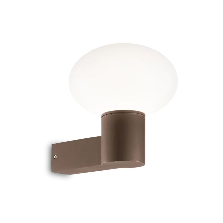 Ideal Lux - Ulkoseinävalaisin CLIO 1xE27/42W/230V IP44 ruskea