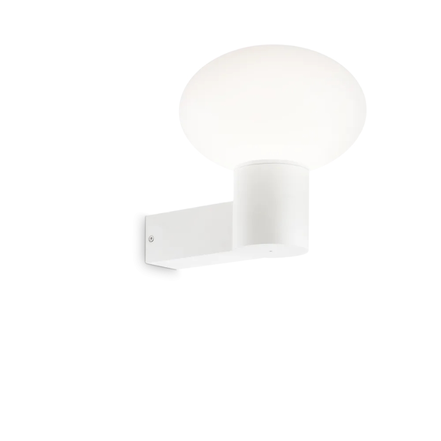 Ideal Lux - Ulkoseinävalaisin CLIO 1xE27/42W/230V IP44 valkoinen