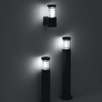 Ideal Lux - Ulkovalaisin 1xE27/42W/230V 60 cm IP44 antrasiitti