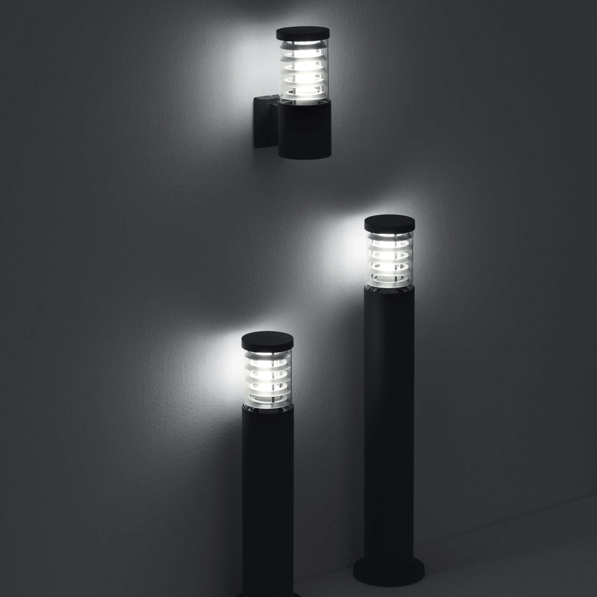 Ideal Lux - Ulkovalaisin 1xE27/42W/230V 60 cm IP44 antrasiitti