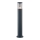 Ideal Lux - Ulkovalaisin 1xE27/42W/230V 80 cm IP44 antrasiitti