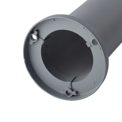 Ideal Lux - Ulkovalaisin 1xE27/42W/230V 80 cm IP44 antrasiitti