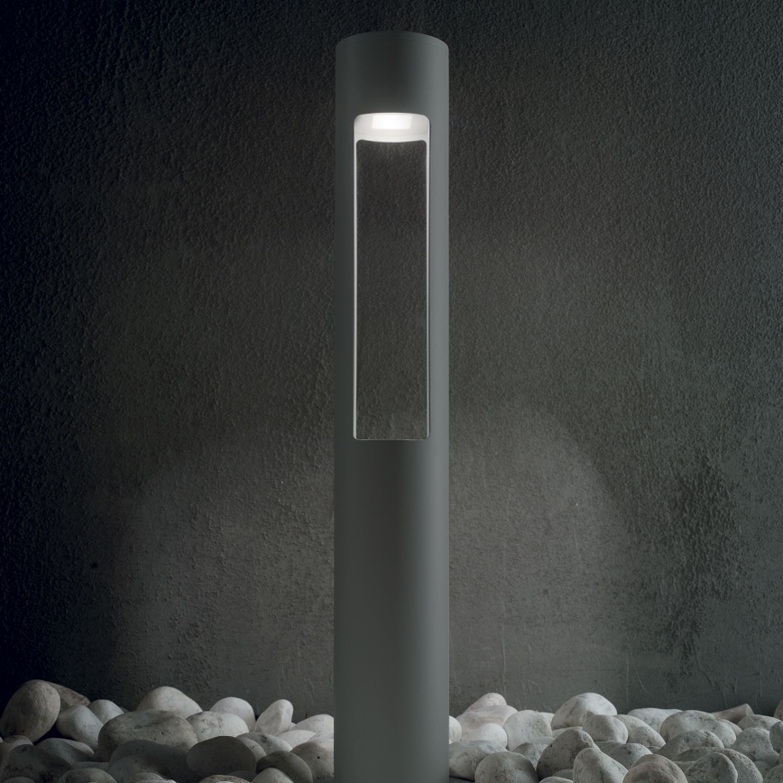 Ideal Lux - Ulkovalaisin ACQUA 1xG9/15W/230V 60 cm IP44 antrasiitti
