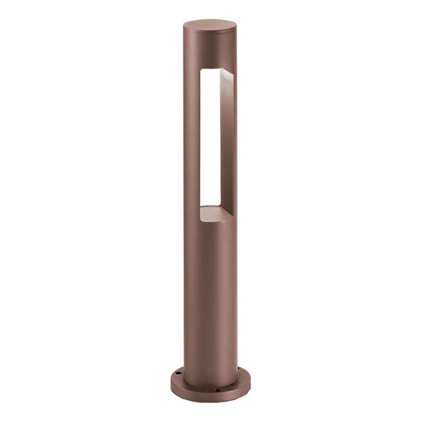 Ideal Lux - Ulkovalaisin ACQUA 1xG9/15W/230V 60 cm IP44 ruskea