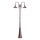 Ideal Lux - Ulkovalaisin CIMA 2xE27/52W/230V 216 cm IP43 ruskea