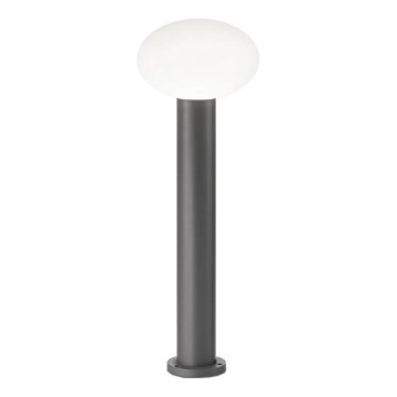 Ideal Lux - Ulkovalaisin CLIO 1xE27/42W/230V 60 cm IP44 antrasiitti