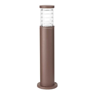 Ideal Lux - Ulkovalaisin TRONCO 1xE27/42W/230V 60,5 cm IP65 ruskea